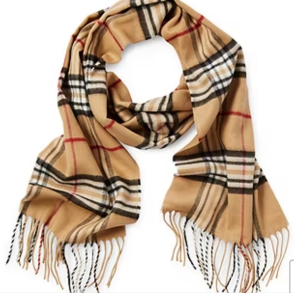 V. Fraas plaid scarf - Picture 3 of 3